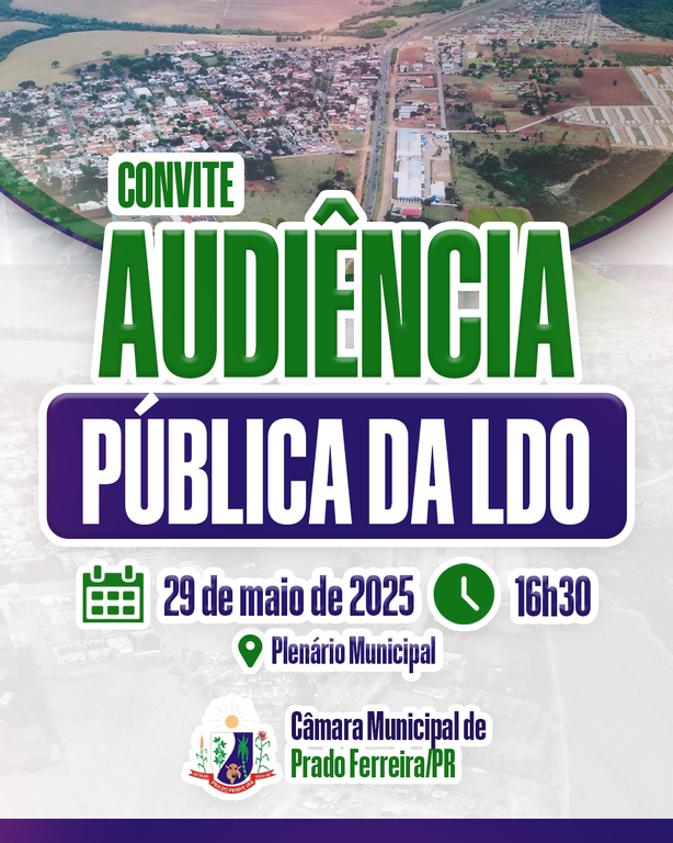 Audiência Pública – Projeto de Lei nº 10/2025 (LDO)