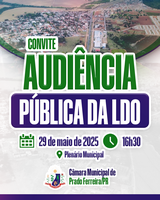 Audiência Pública – Projeto de Lei nº 10/2025 (LDO)